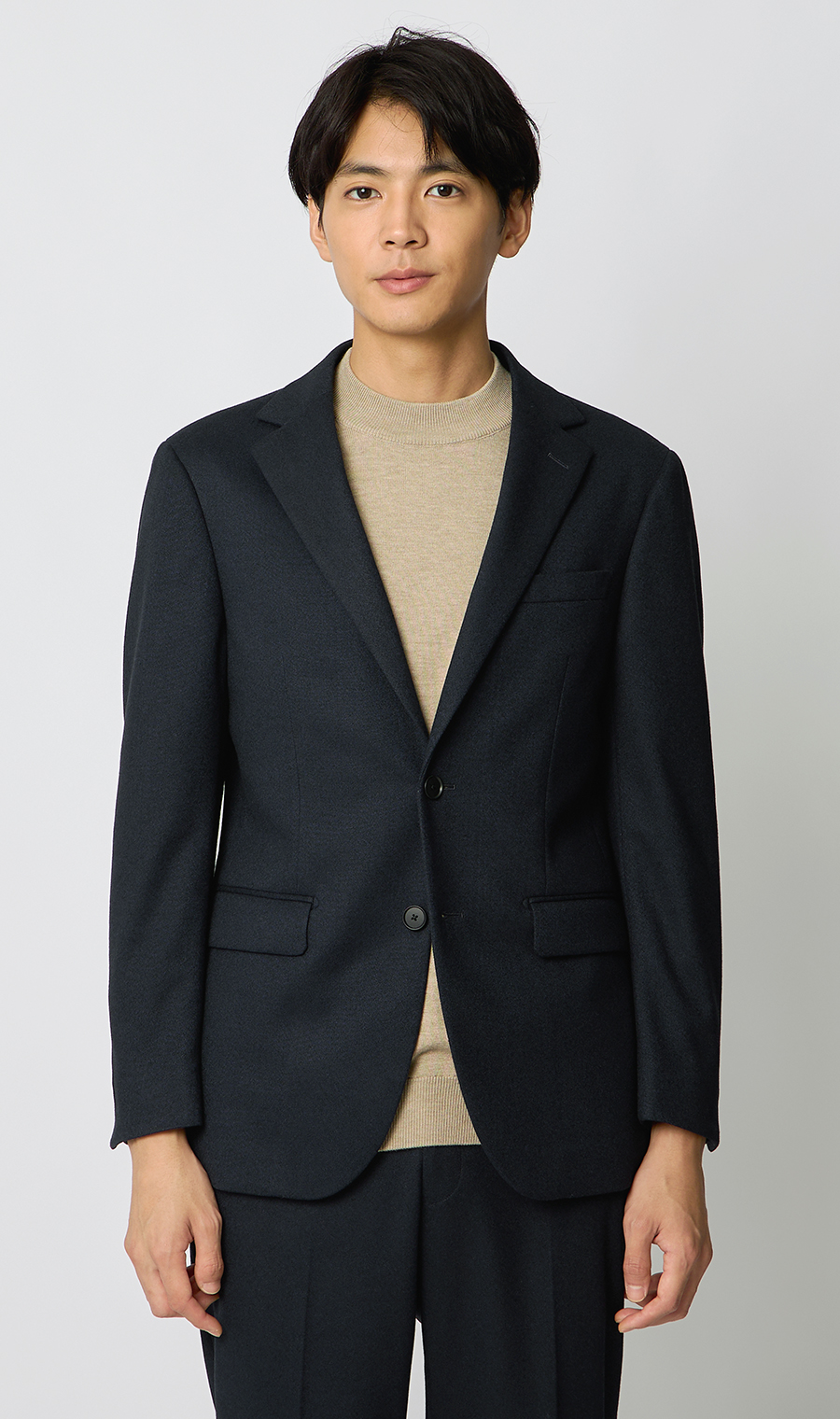 时尚外套 【ACTIVE JERSEY】 【可成套穿着】 藏青色M