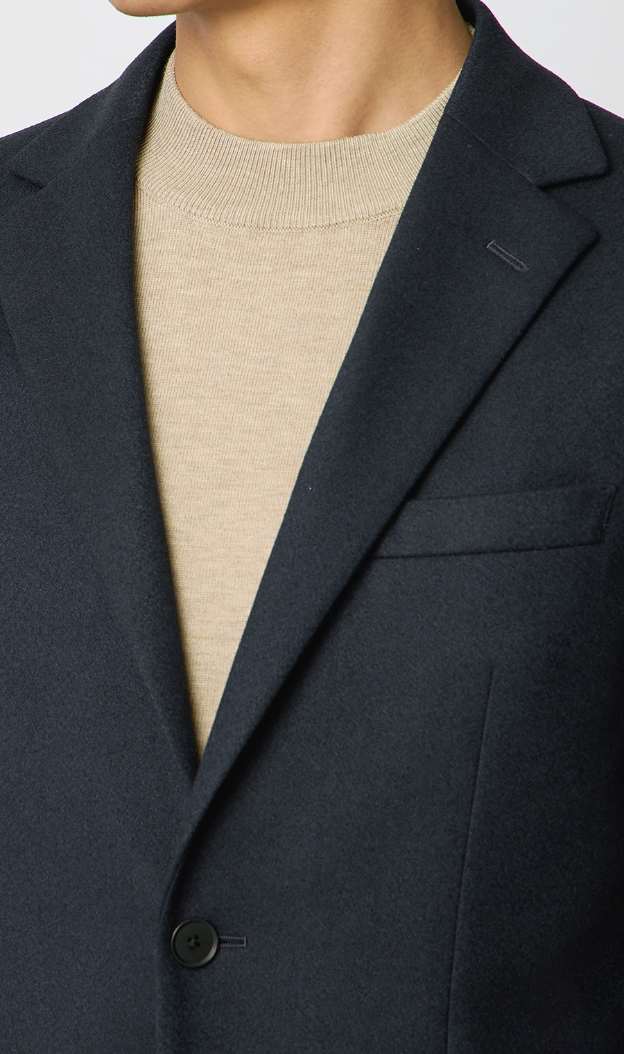 时尚外套 【ACTIVE JERSEY】 【可成套穿着】 藏青色M