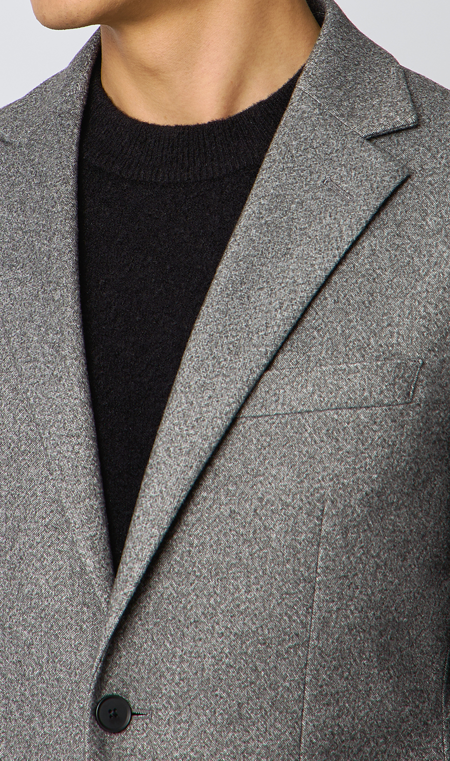 時尚外套 【ACTIVE JERSEY】 【可成套穿著】 淺灰色M