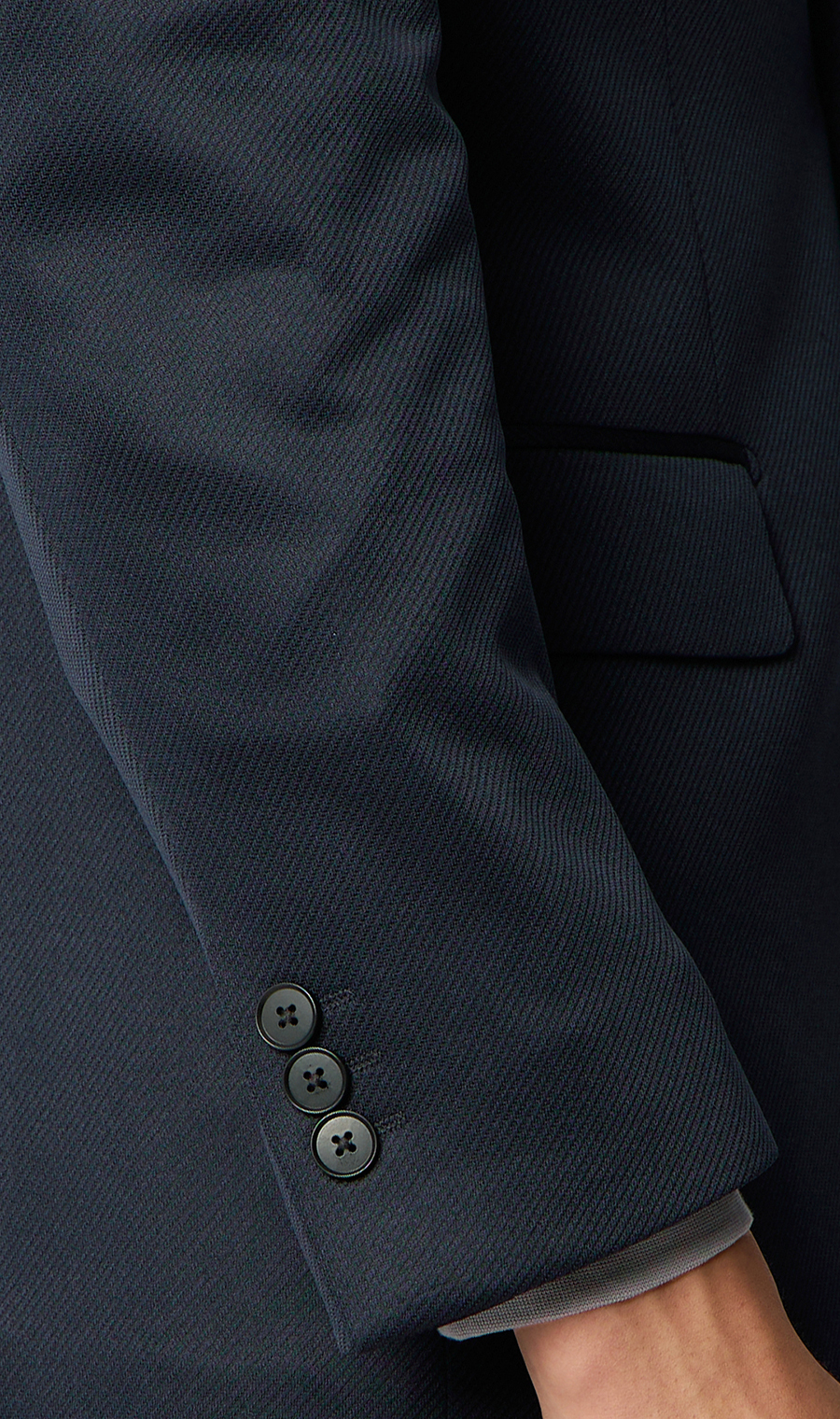 スタイリッシュジャケット【KARUISHI】【#すごジャケ】【セットアップ着用可】 ネイビー Wide 3L