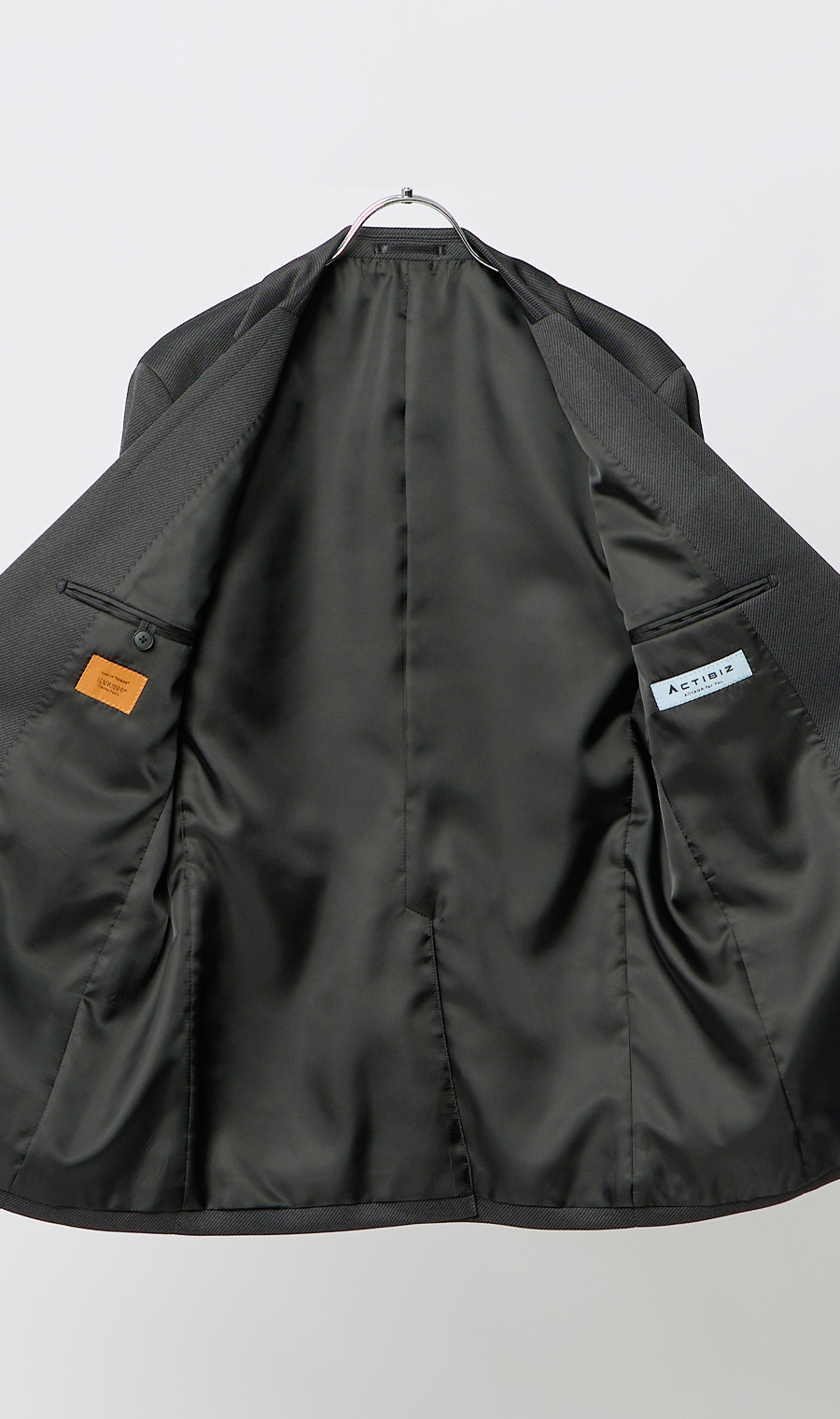 スタイリッシュジャケット【KARUISHI】【＃すごジャケ】【セットアップ着用可】 チャコール S