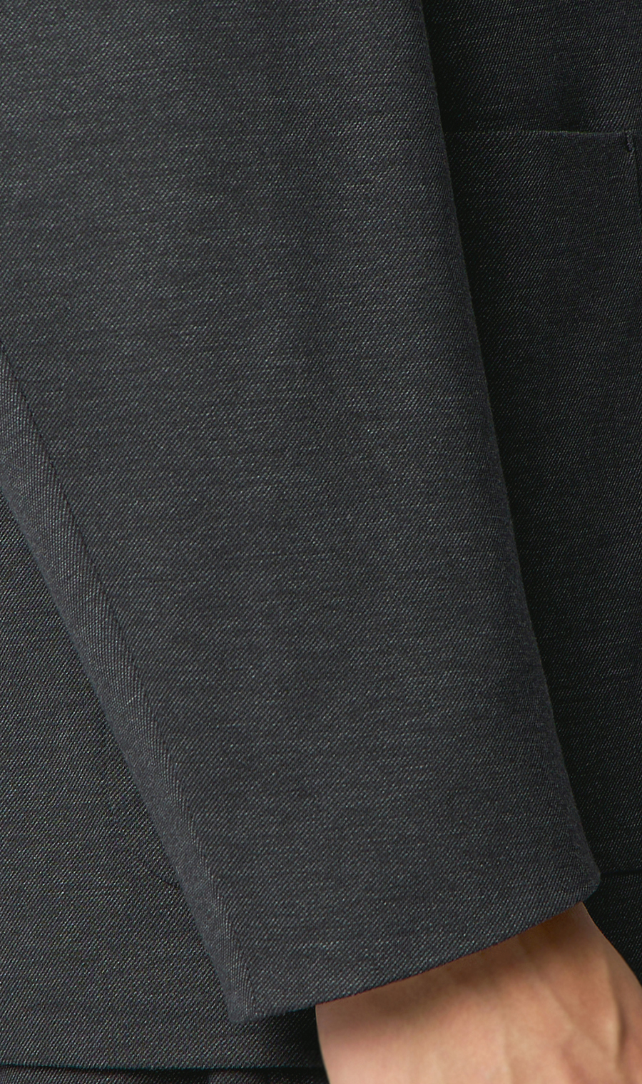 ルーズフィットジャケット【セットアップ着用可】 チャコール S