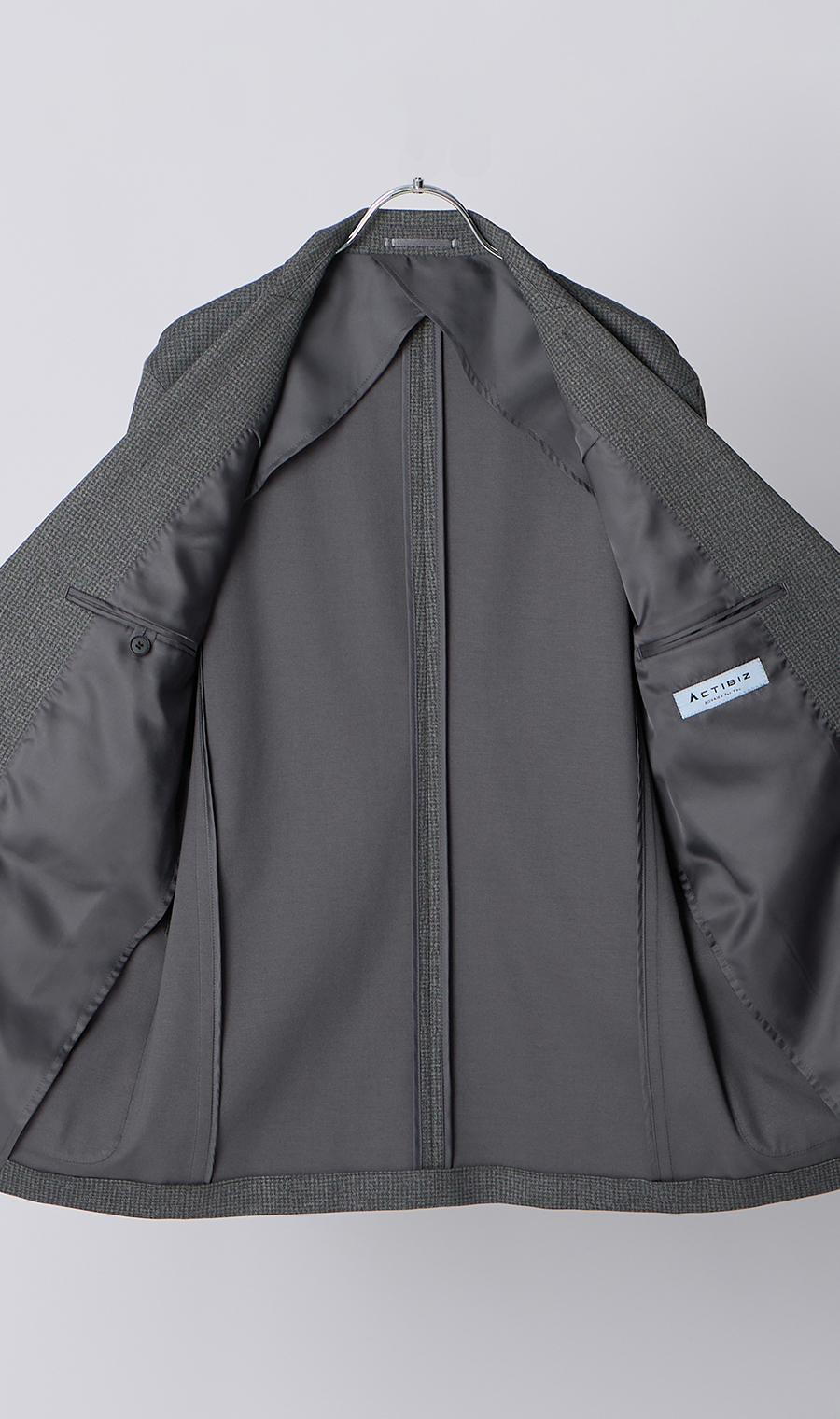 ルーズフィットジャケット【セットアップ着用可】 グレー S