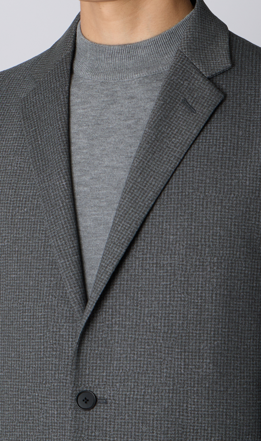 ルーズフィットジャケット【セットアップ着用可】 グレー S