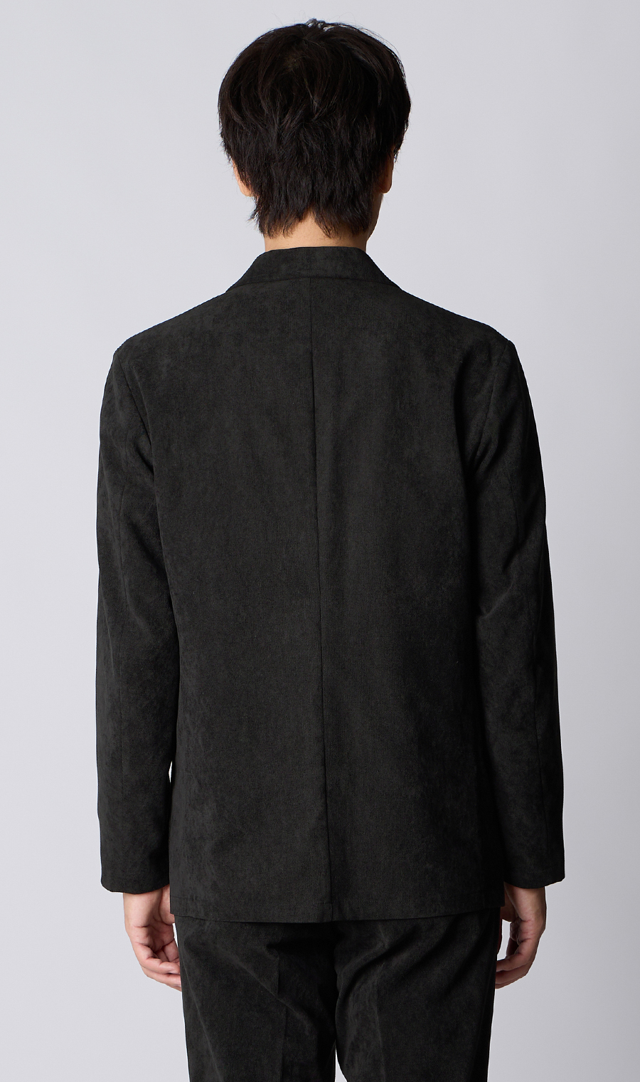 ルーズフィットジャケット【コーデュロイ】【セットアップ着用可】 ブラック S