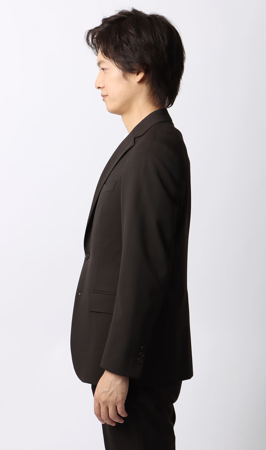 スタイリッシュジャケット【CONTROLα】【セットアップ着用可】 ブラウン S