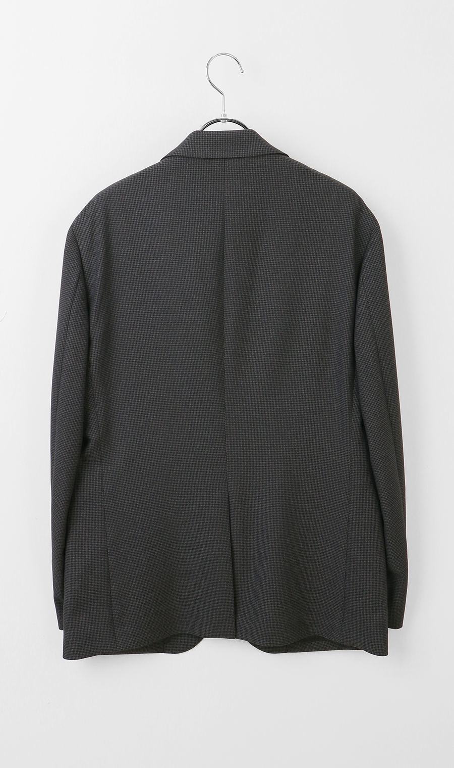 スタイリッシュジャケット【ウォッシャブル】【乾燥機OK】【セットアップ着用可】 チャコール S