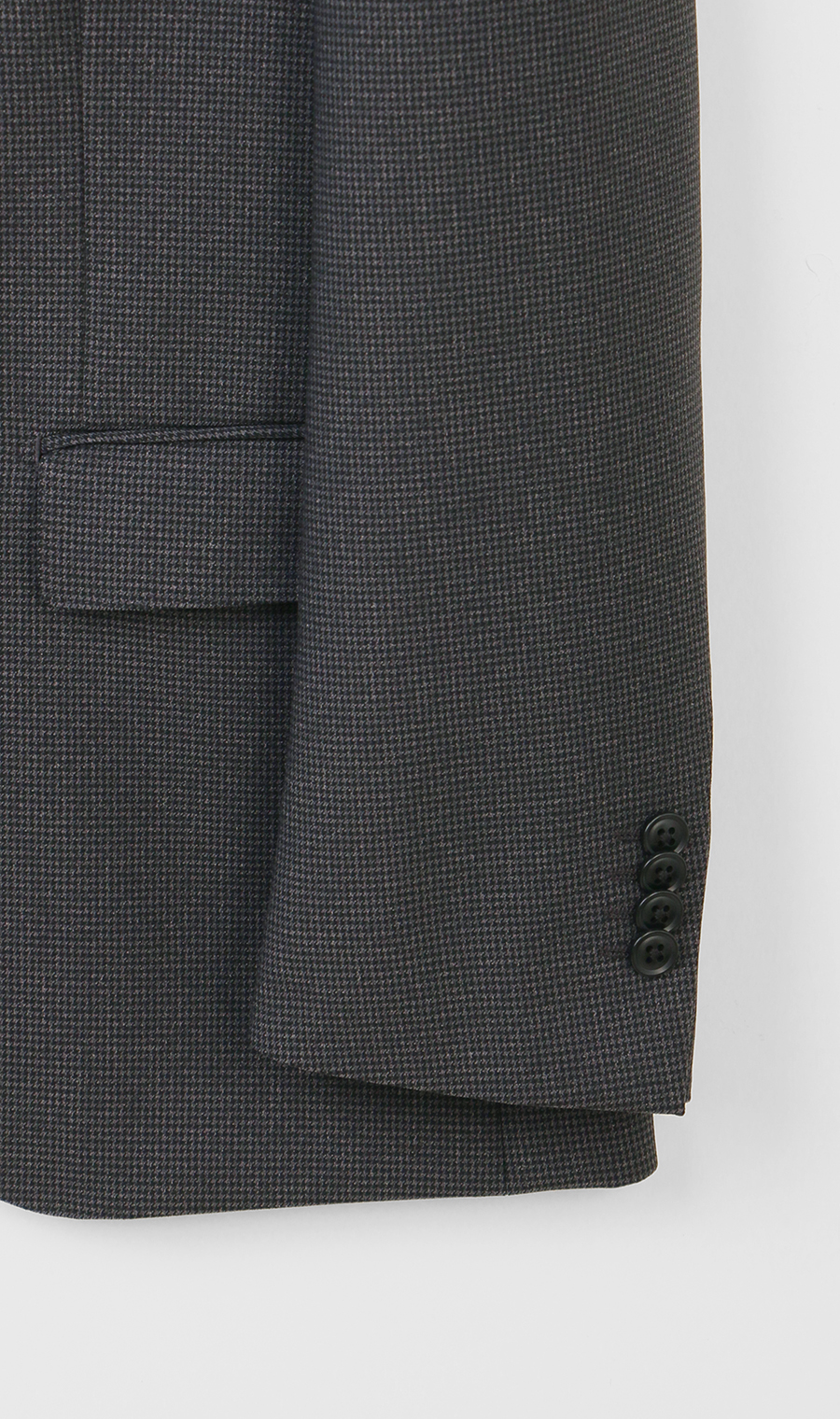 スタイリッシュジャケット【ウォッシャブル】【乾燥機OK】【セットアップ着用可】 チャコール S