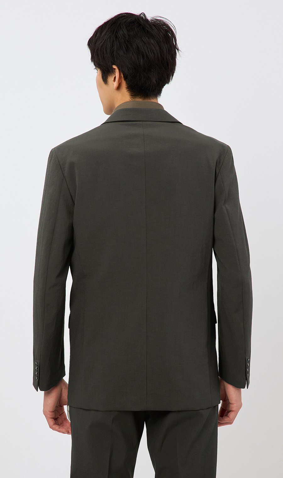 スタイリッシュジャケット【TEXBRID】【セットアップ対応】 ブラウン S