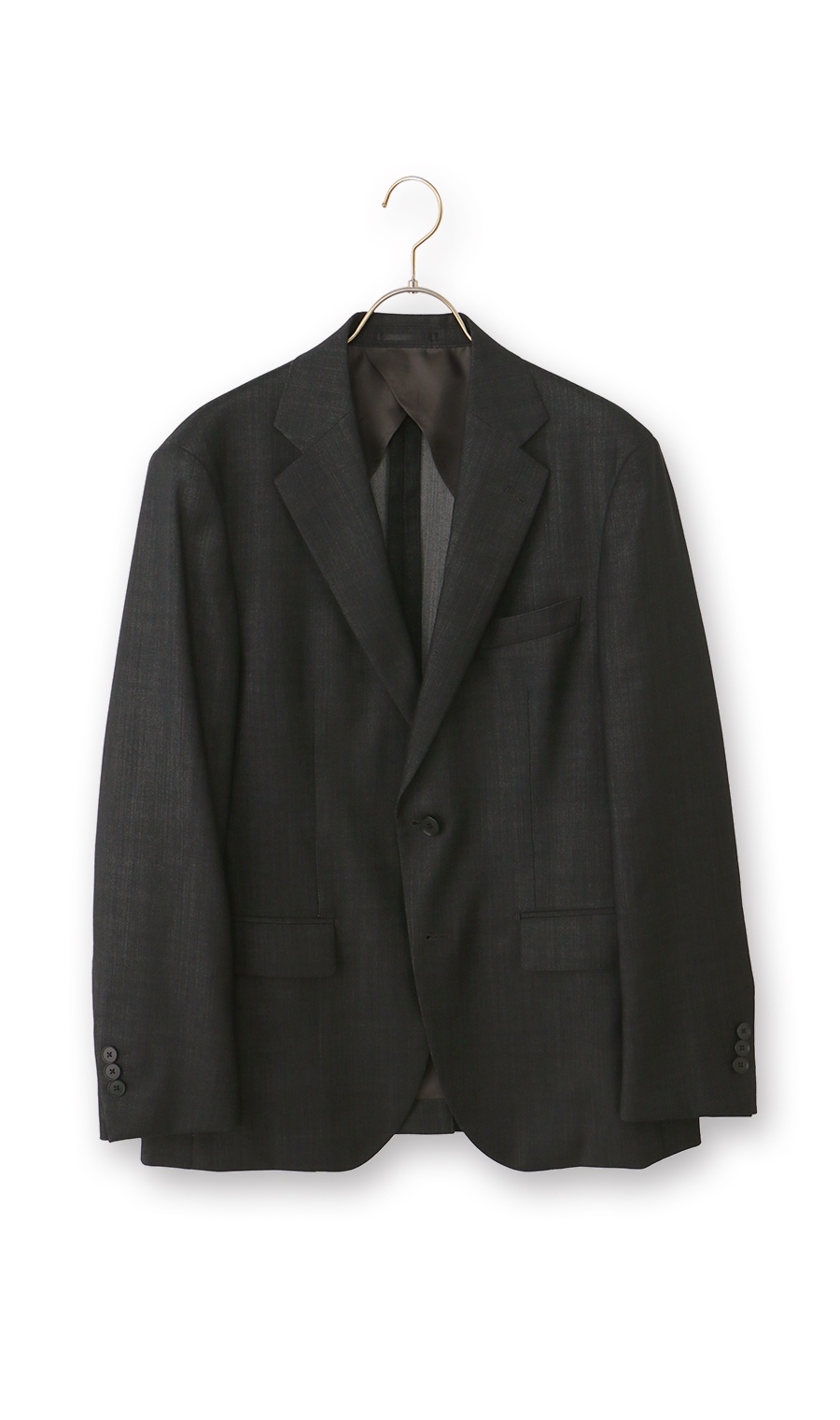 スタイリッシュジャケット【セットアップ着用可】 ブラック S