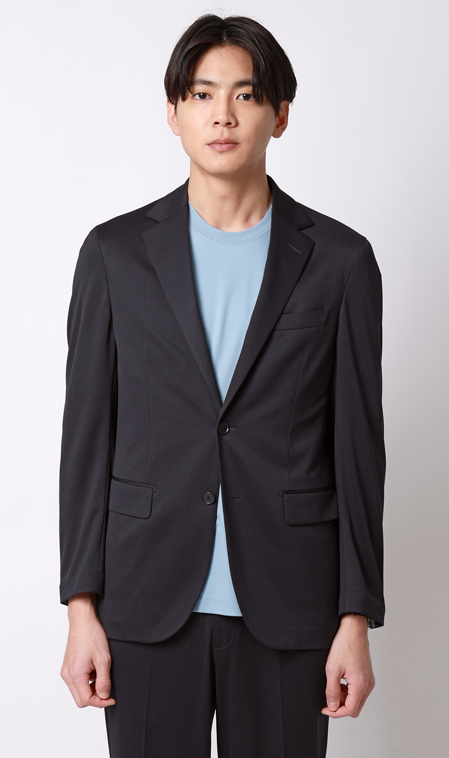 スタイリッシュジャケット【CONTROLα】【セットアップ着用可】 ネイビー S