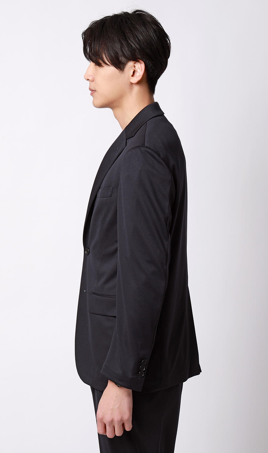 スタイリッシュジャケット【CONTROLα】【セットアップ着用可】 ネイビー S