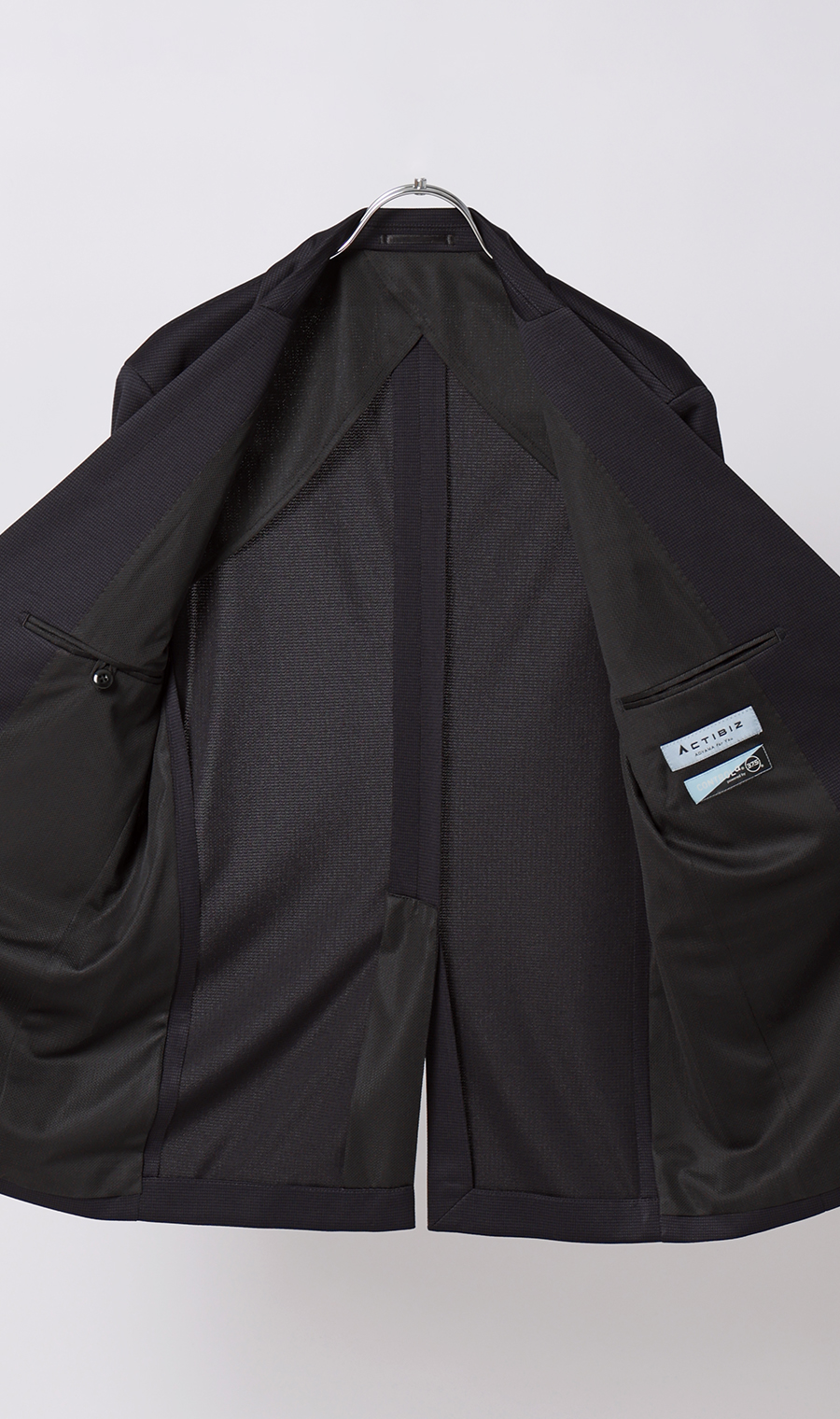 スタイリッシュジャケット【CONTROLα】【セットアップ着用可】 ネイビー S