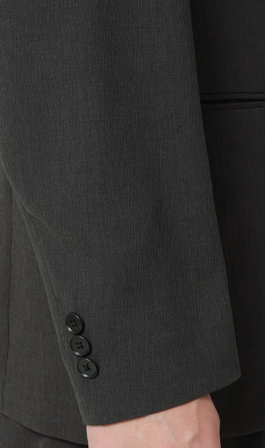 スタイリッシュジャケット【TRABEST Crepe】【セットアップ着用可】 チャコール S