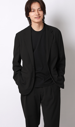 スタイリッシュジャケット【TRABEST Crepe】【セットアップ着用可】
