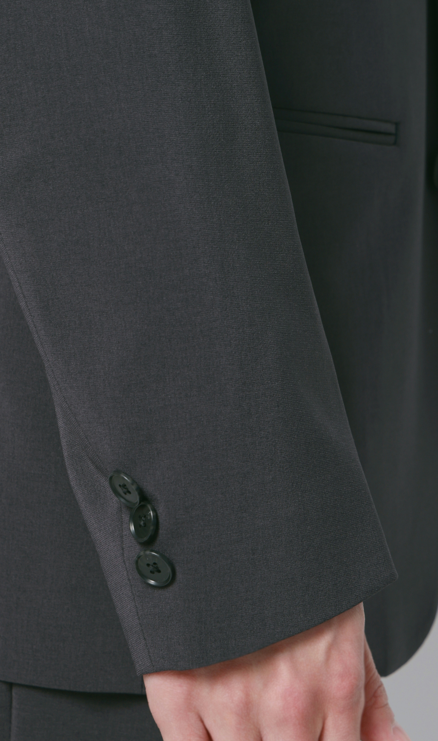 【週替わりSALE 】スタイリッシュジャケット【セットアップ着用可】 ブルーグレー S