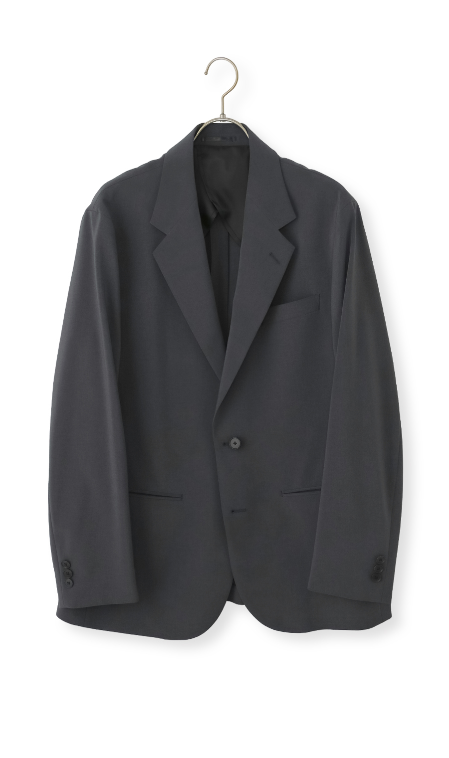 【週替わりSALE 】スタイリッシュジャケット【セットアップ着用可】 ブルーグレー S