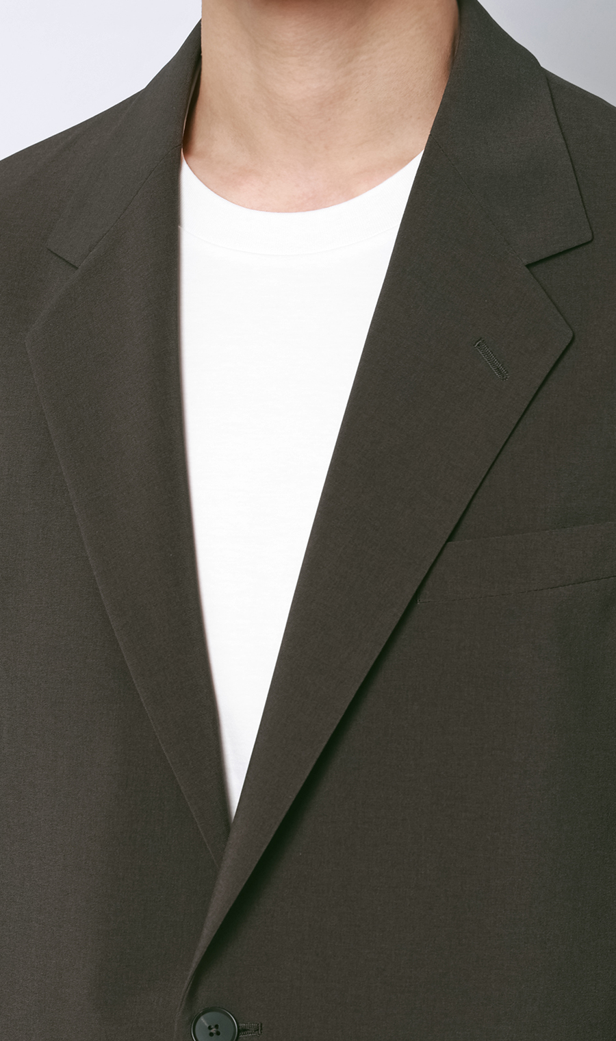 【週替わりSALE 】スタイリッシュジャケット【セットアップ着用可】 ブラウン S