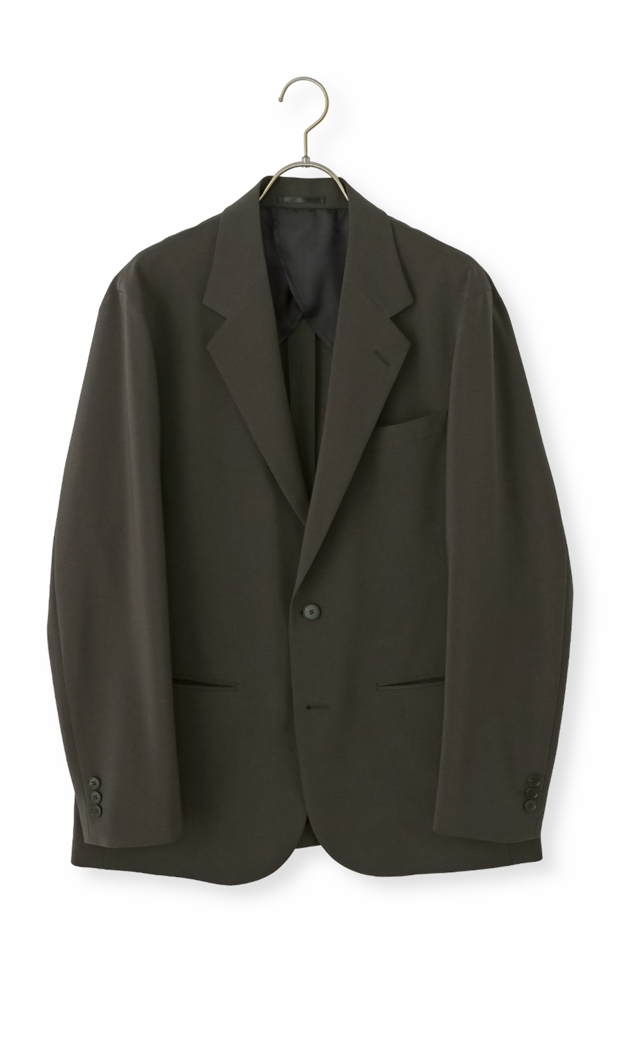 【週替わりSALE 】スタイリッシュジャケット【セットアップ着用可】 ブラウン S