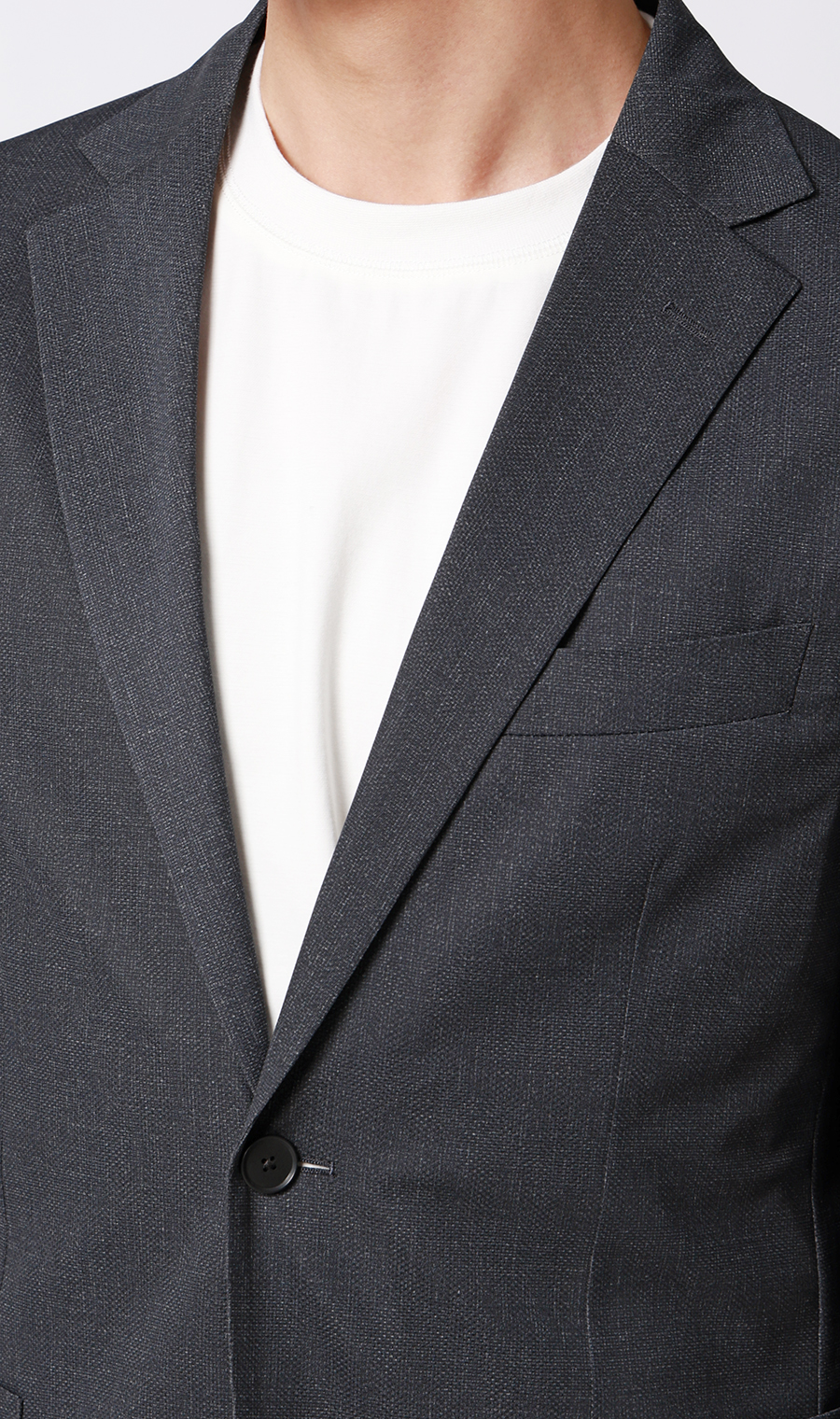 スタイリッシュジャケット【超軽量】【セットアップ着用可】 ネイビー M