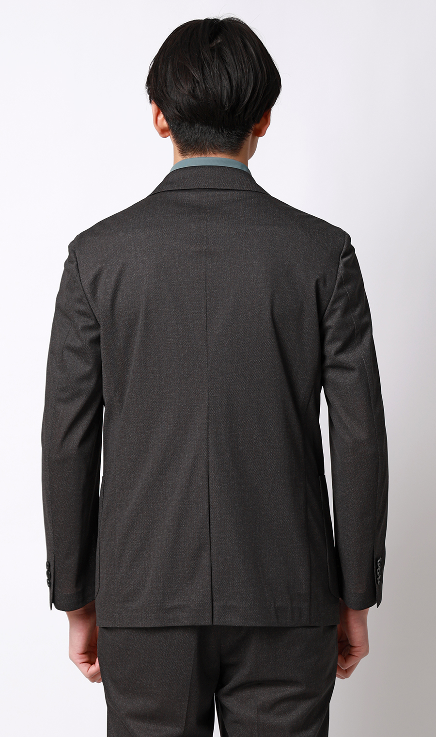 スタイリッシュジャケット【超軽量】【セットアップ着用可】 チャコール M