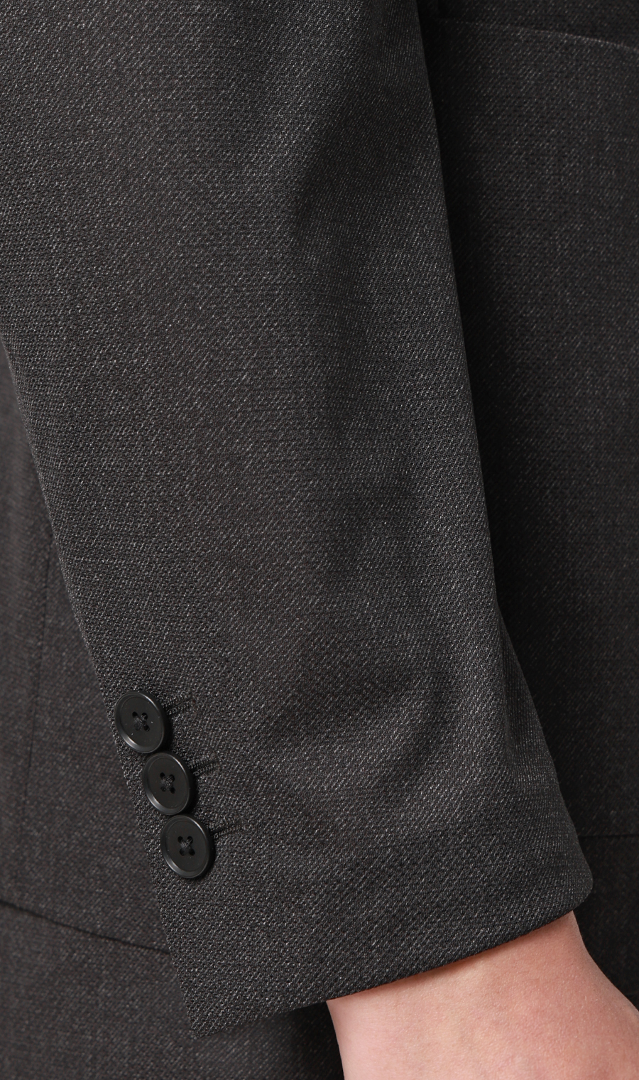 スタイリッシュジャケット【超軽量】【セットアップ着用可】 チャコール M