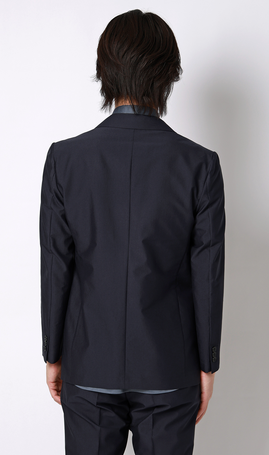 スタイリッシュジャケット【超軽量】【TEXBRID】【セットアップ着用可】 ネイビー M