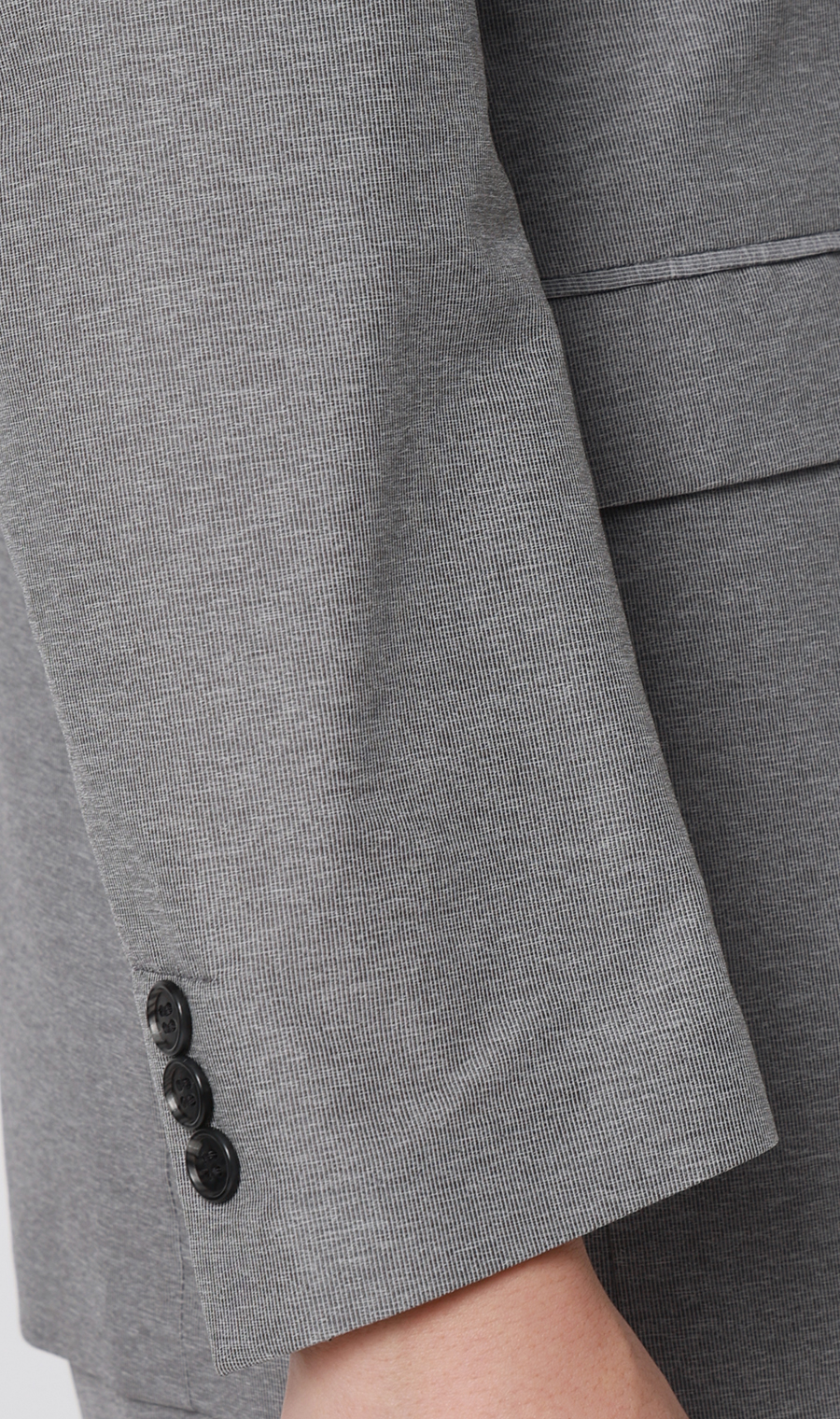 スタイリッシュジャケット【超軽量】【TEXBRID】【セットアップ着用可】 ライトグレー M