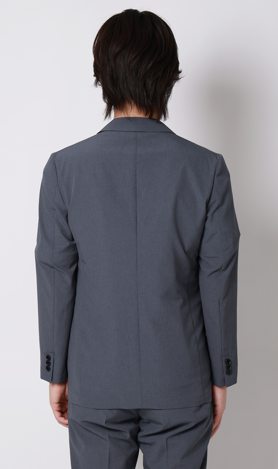 スタイリッシュジャケット【超軽量】【セットアップ着用可】 ブルー M