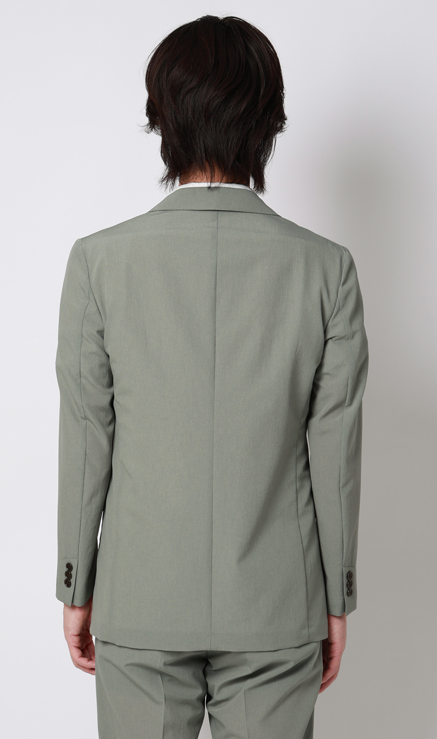 スタイリッシュジャケット【超軽量】【セットアップ着用可】 グリーン M