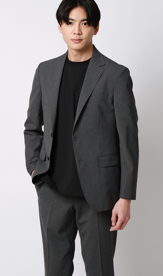 スタイリッシュジャケット【ウォッシャブル】【乾燥機OK】【セットアップ着用可】