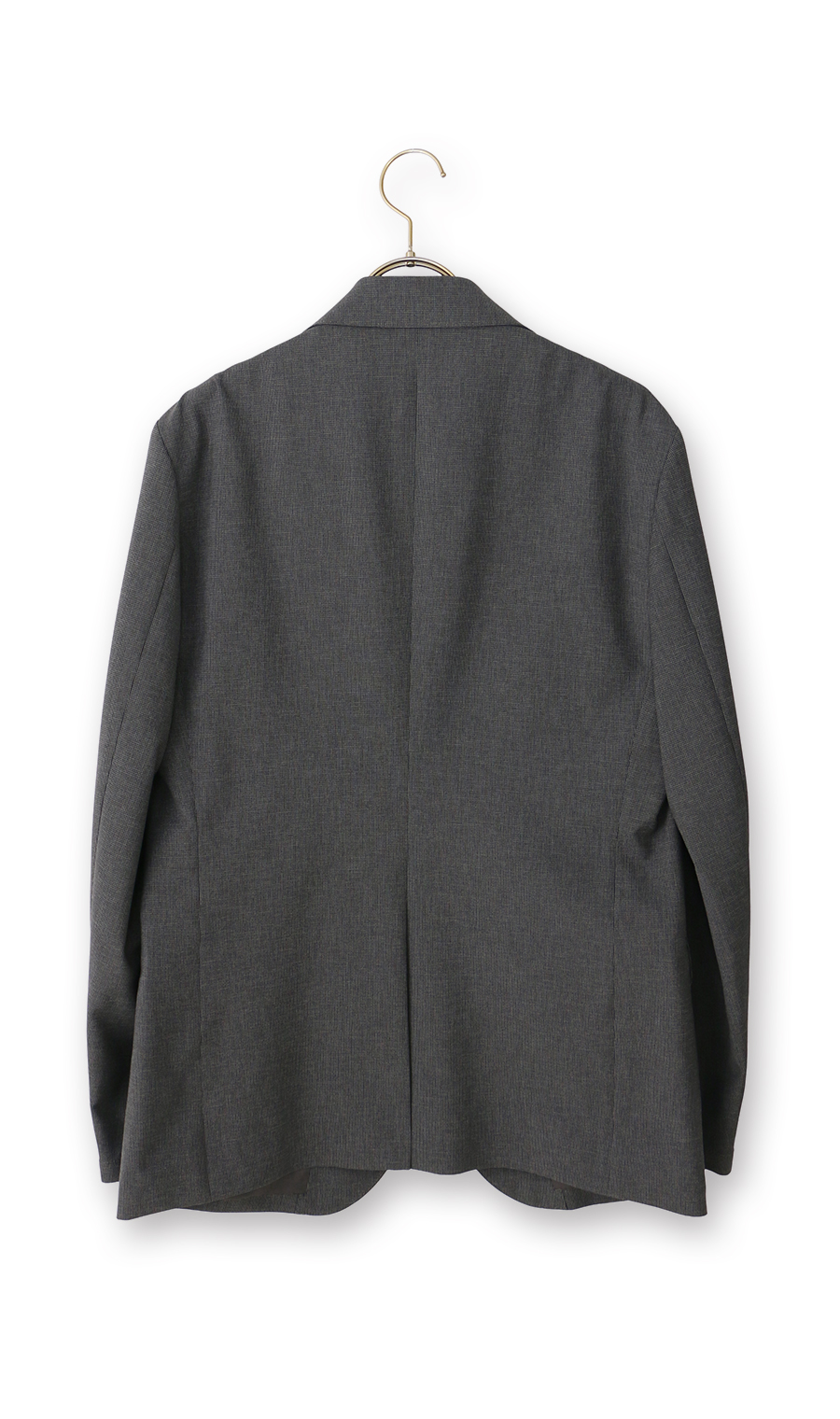 スタイリッシュジャケット【ウォッシャブル】【乾燥機OK】【セットアップ着用可】 チャコール S