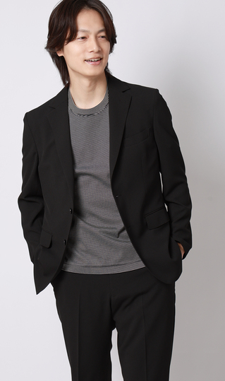 スタイリッシュジャケット【ウォッシャブル】【乾燥機OK】【セットアップ着用可】