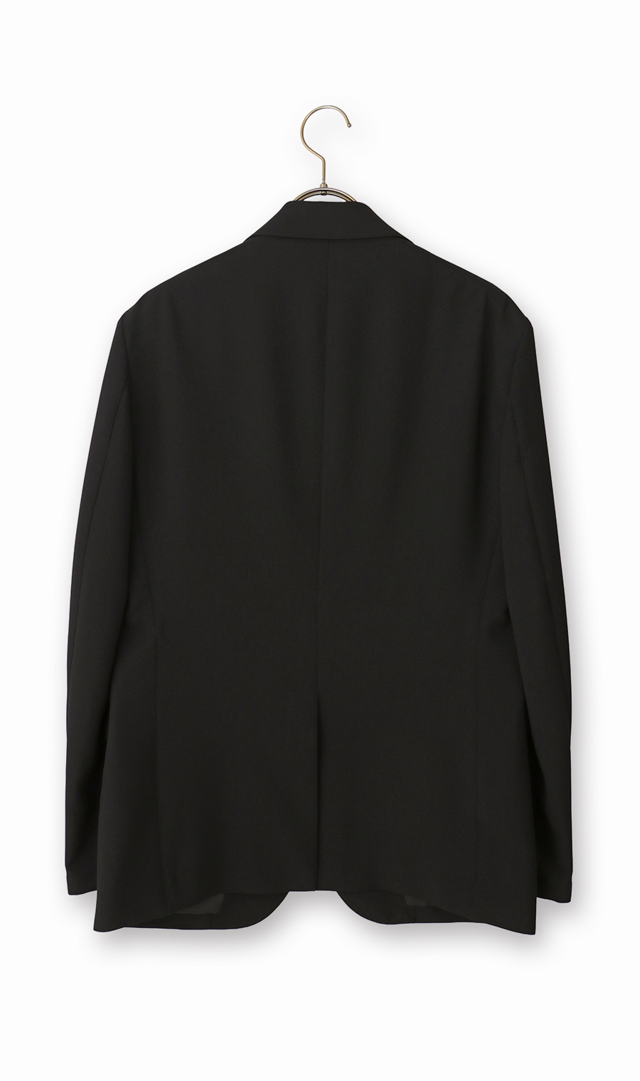 スタイリッシュジャケット【ウォッシャブル】【乾燥機OK】【セットアップ着用可】 ブラック S