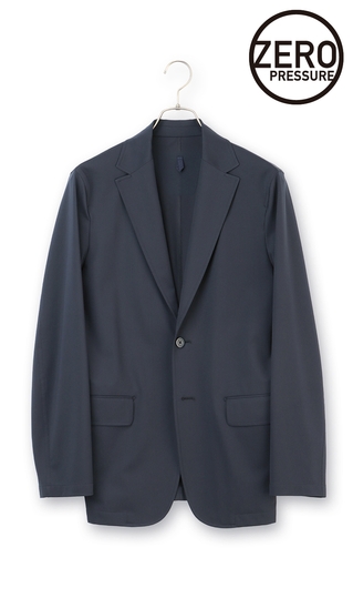 超美品☆【洋服の青山】ゼロプレッシャースーツ ストレッチ 洗える　洗濯　灰　LL ゼロプレッシャースーツ【ジャケット】【4WAYストレッチ