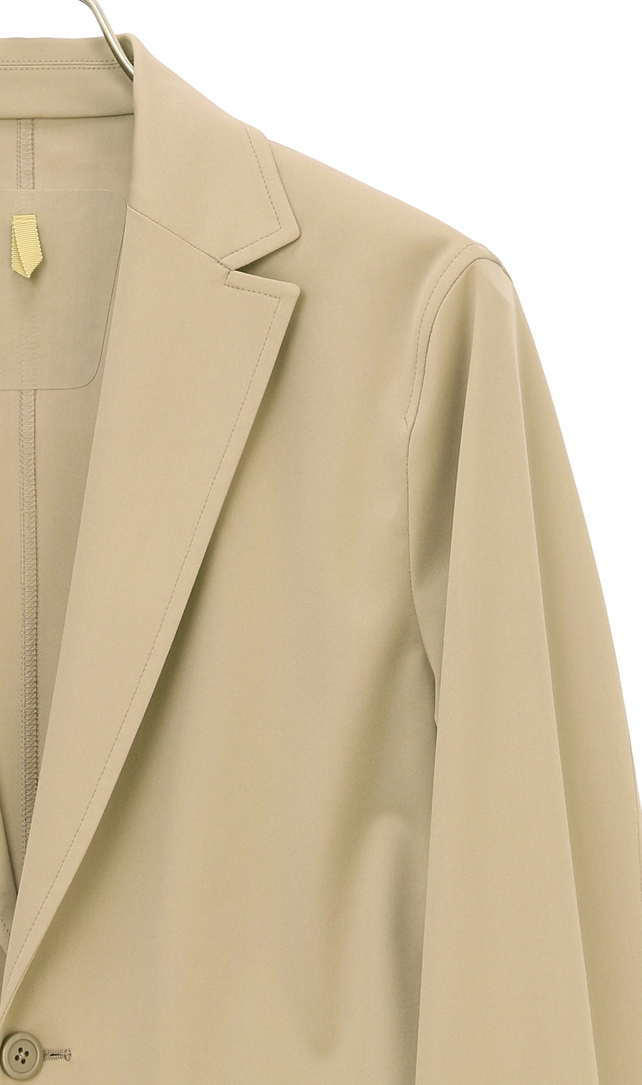 ゼロプレッシャースーツ【ジャケット】【4WAYストレッチ】【セットアップ着用可】 ベージュ S