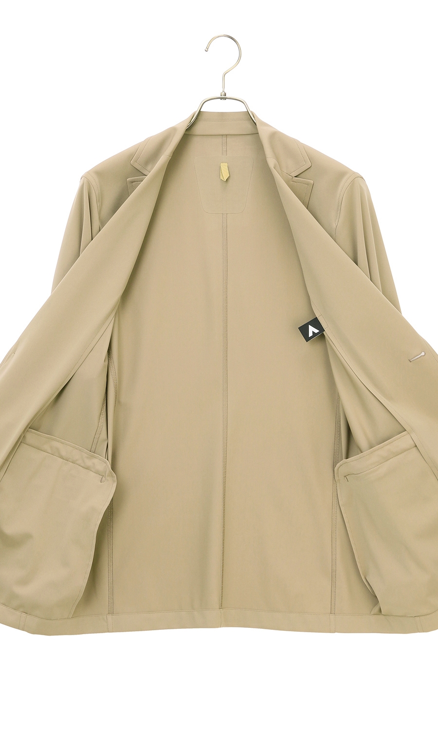 ゼロプレッシャースーツ【ジャケット】【4WAYストレッチ】【セットアップ着用可】 ベージュ S