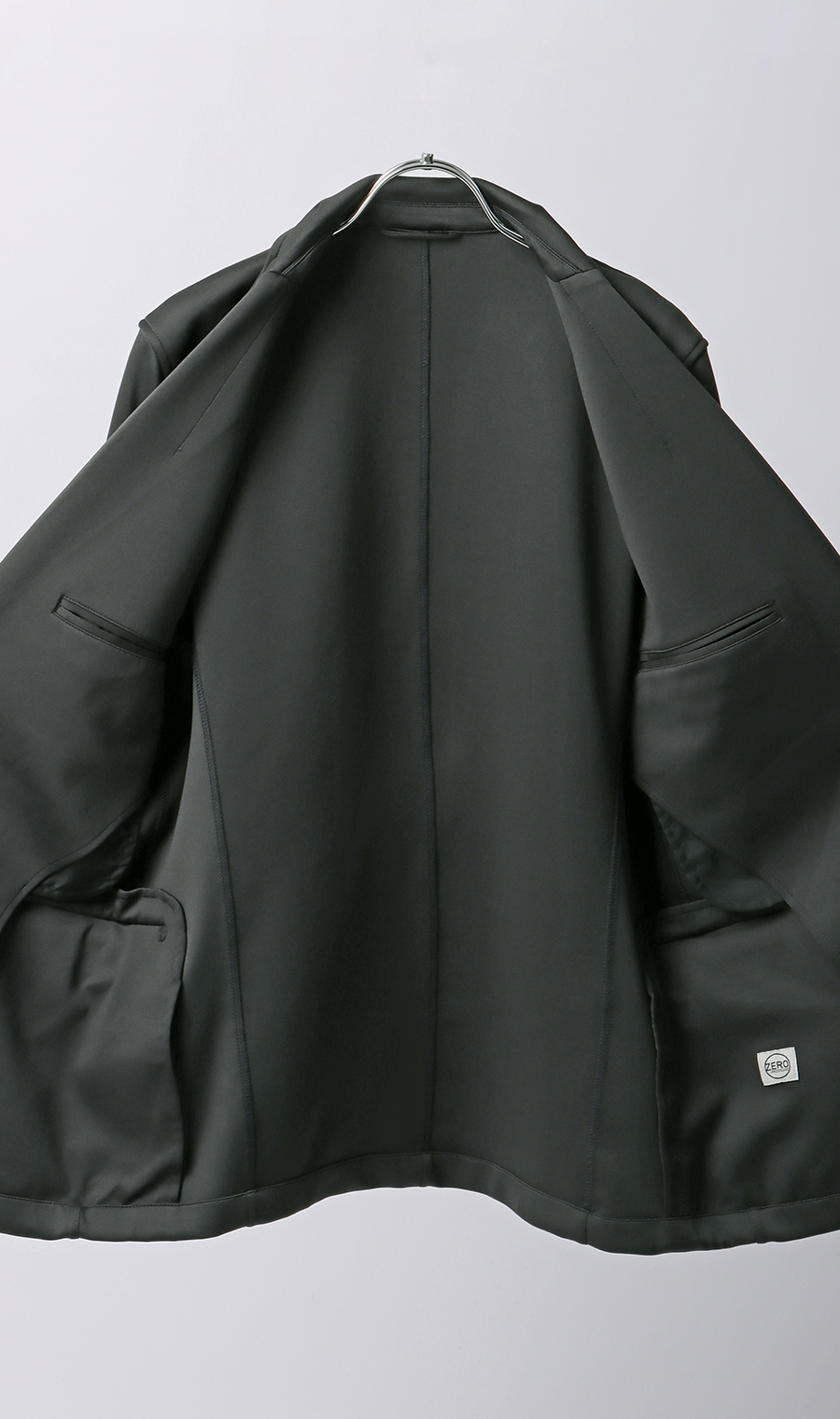 ゼロプレッシャースーツ【ジャケット】【セットアップ着用可】 チャコール S