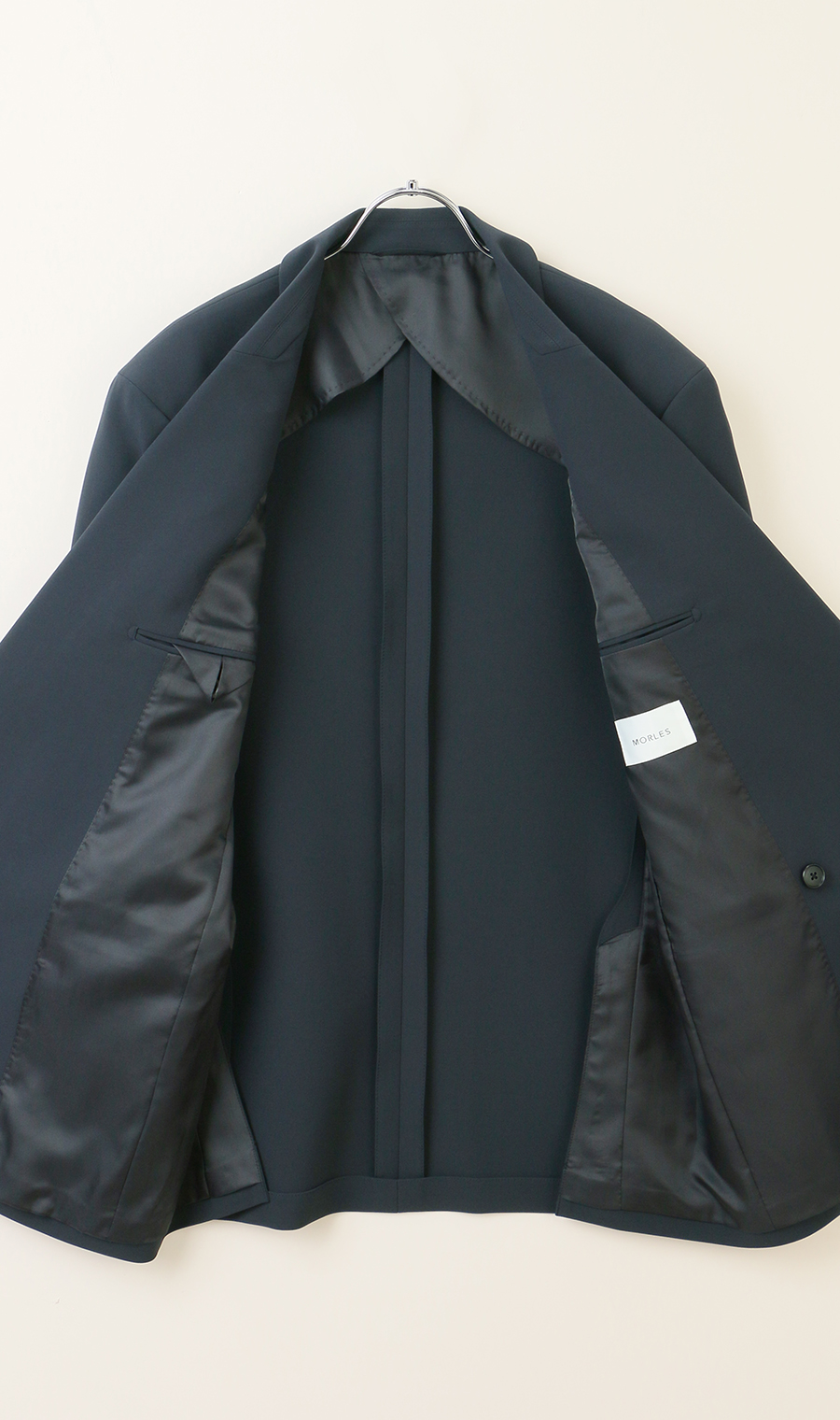 ダブル6ボタンジャケット【2WAYストレッチ】【セットアップ着用可】 ネイビー S