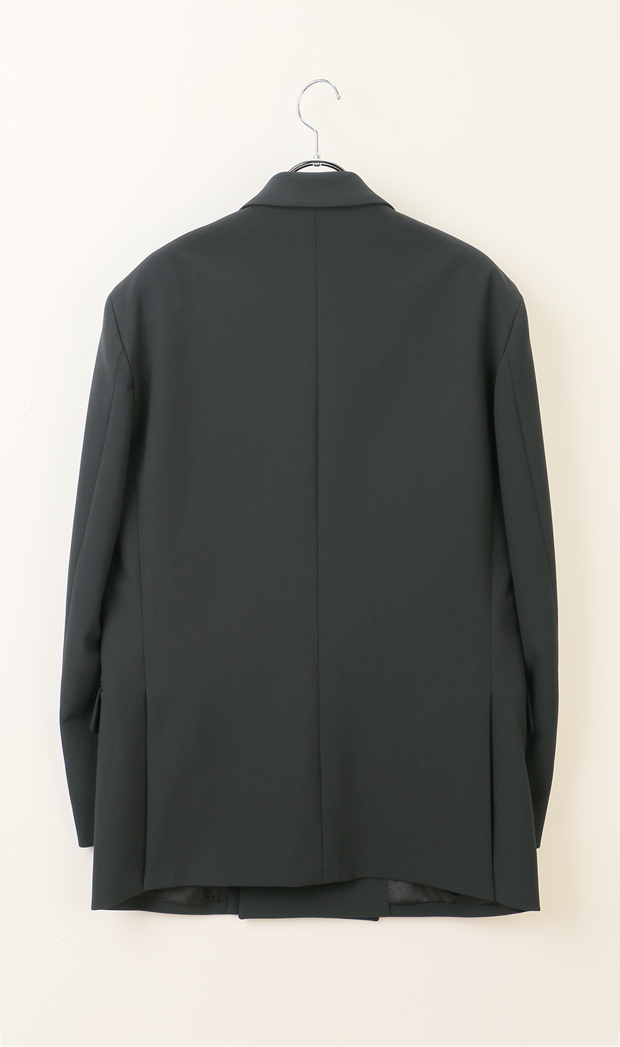 ダブル6ボタンジャケット【2WAYストレッチ】【セットアップ着用可】 ブラック S