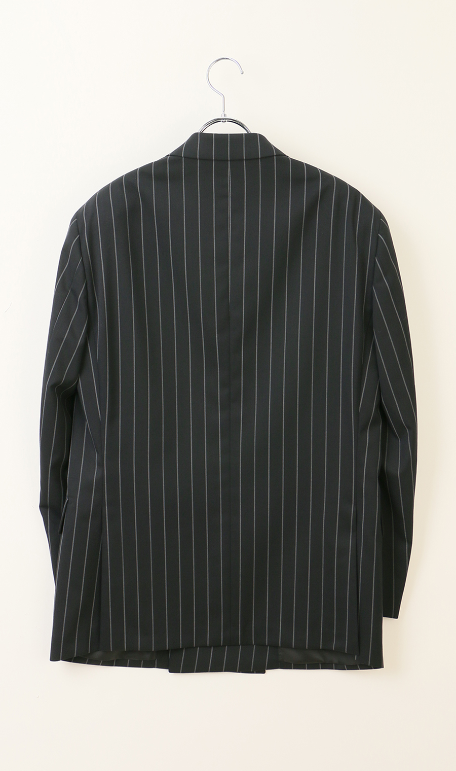 ダブル6ボタンジャケット【セットアップ着用可】 ブラック S