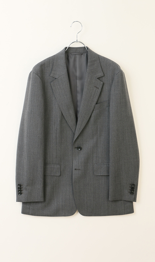 Single 2-button jacket [Can be worn as a set]