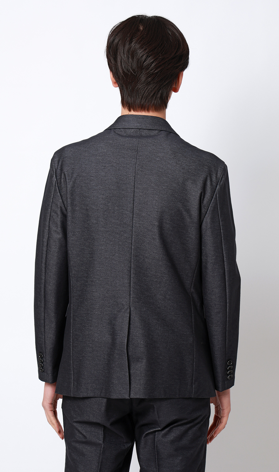 シングル2ボタンジャケット【セットアップ着用可】 ネイビー S