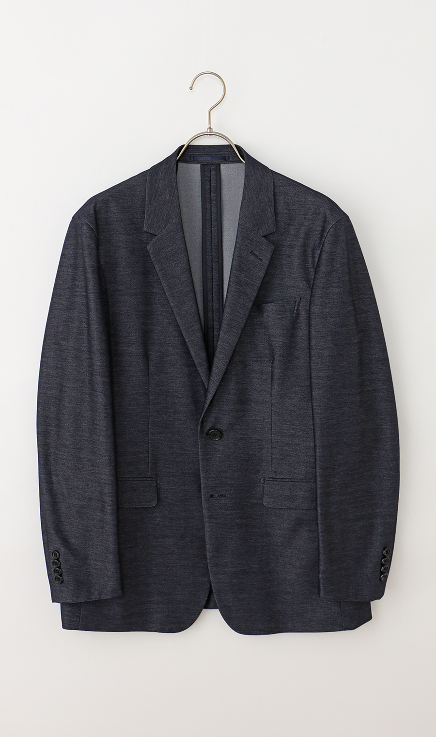 シングル2ボタンジャケット【セットアップ着用可】 ネイビー S