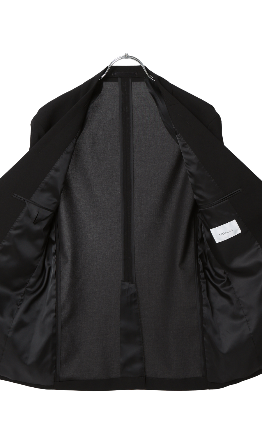 シングル2ボタンジャケット【セットアップ着用可】 ブラック S