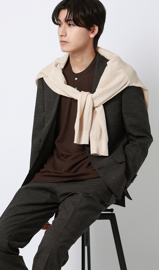 シングル2ボタンジャケット【セットアップ着用可】