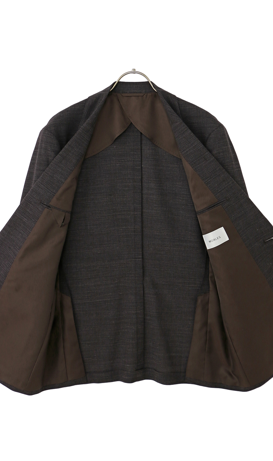 シングル2ボタンジャケット【セットアップ着用可】 ブラウン S
