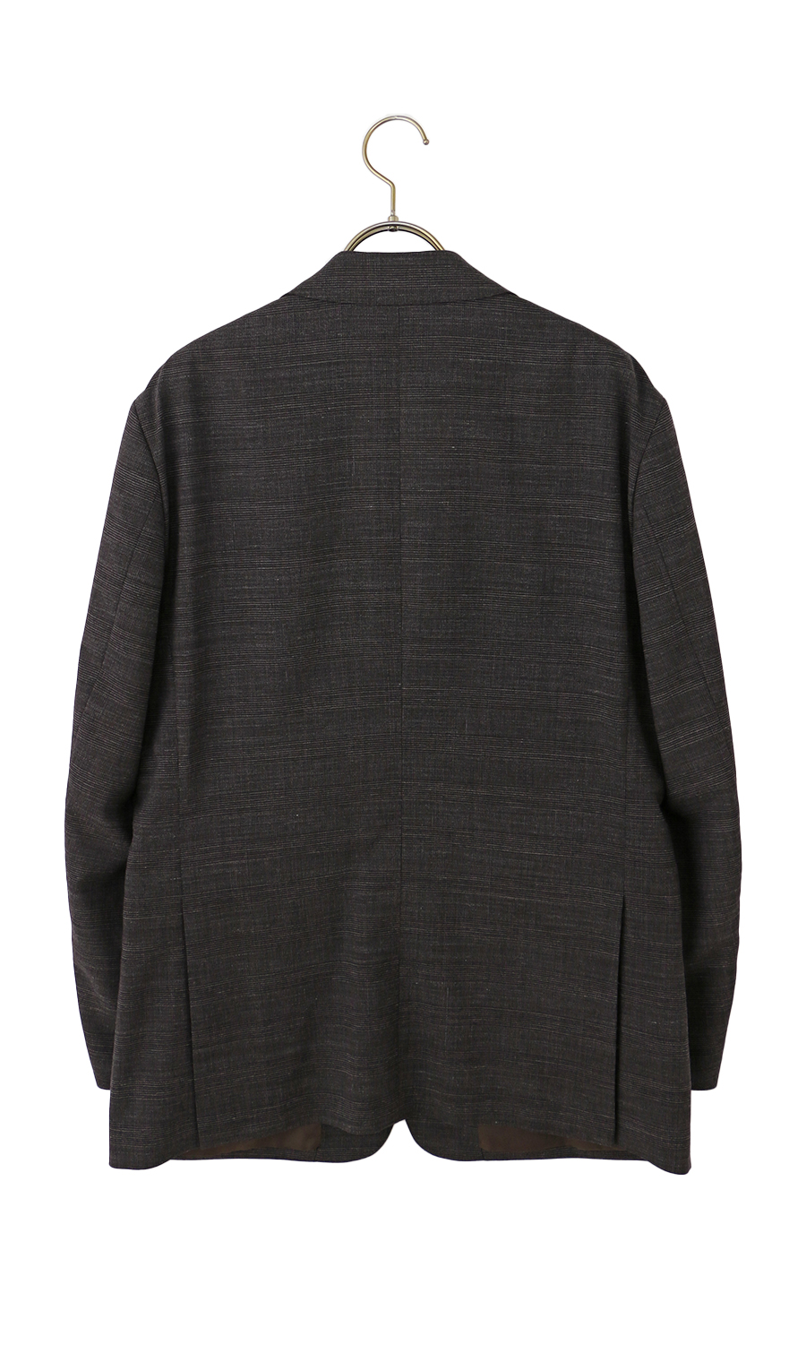 シングル2ボタンジャケット【セットアップ着用可】 ブラウン S