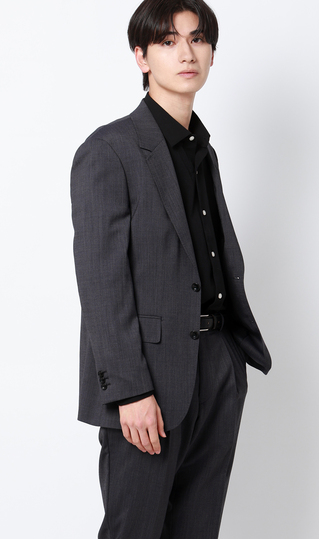 シングル2ボタンジャケット【セットアップ着用可】
