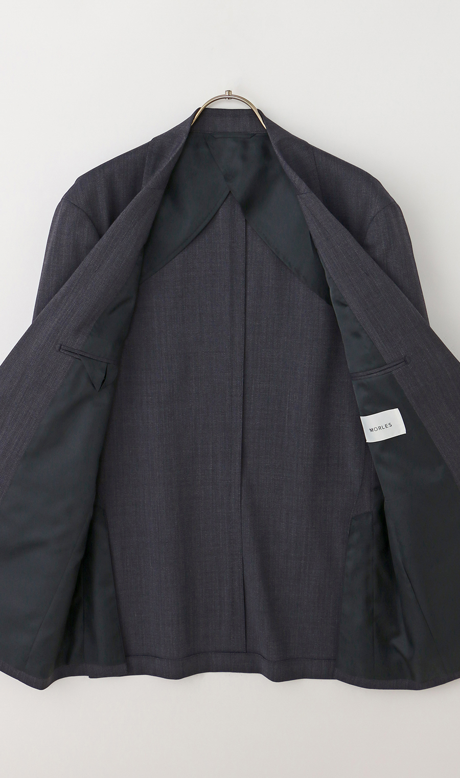 シングル2ボタンジャケット【セットアップ着用可】 グレー S